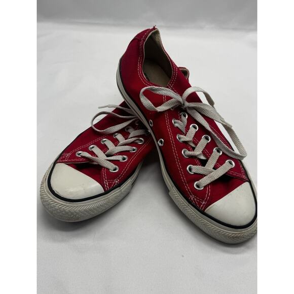 Converse Chuck Taylor Men’s Size 6 All Star Ox Red Women’s Size 8 Old School - Picture 1 of 7